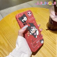 Jlingji เคสสำหรับ Xiaomi 10T Pro,เคสการ์ตูนคุโรมิเคสมือถือนิ่มบางลายขอบสี่เหลี่ยมด้านข้างเคสซิลิโคนนิ่มเคสป้องกันการกระแทก