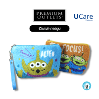 UCare - กระเป๋า Clutch Toy Story ไซส์เล็ก 19 cm. งานปักด้านหน้า งาน PU ด้านหลัง แถมฟรีสายคล้องมือ