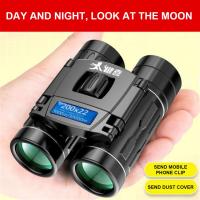 ZZOOI 500X Zoom HD 50000M BAK4 FMC Mini Professional Powerful Binoculars Long Range Telescope Low Night Vision For Hunting Camping