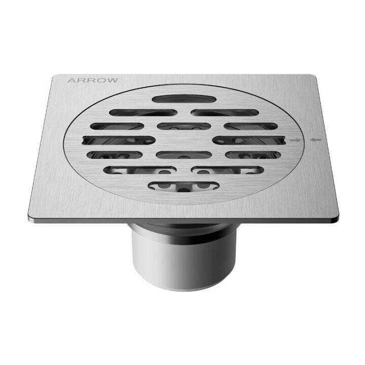 nd 】 WRIGLEY （ARROW） Stainless Steel Floor Drain Automatic Sealing Floor Drain Bathroom Floor