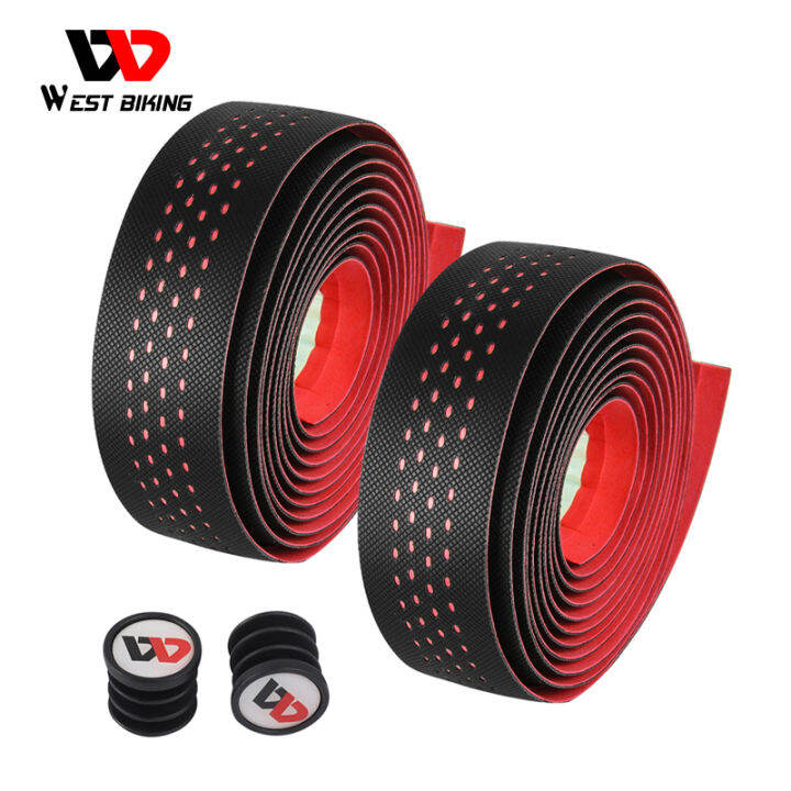 West Biking Road Bike Handlebar Tape Breathable PU EVA Bicycle