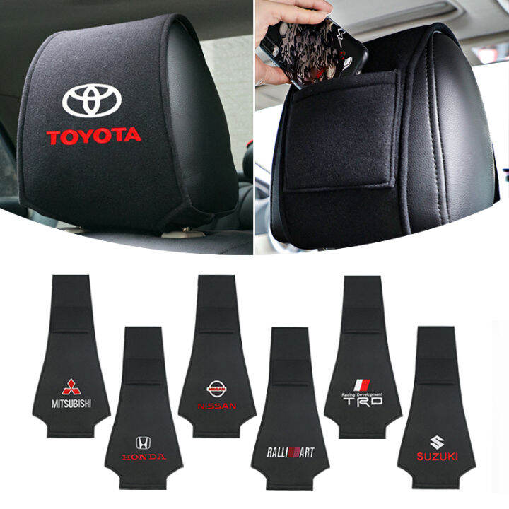 Car seat outlet covers with pillows