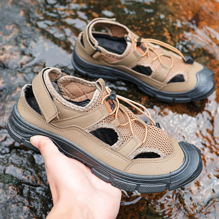 tamias-รองเท้าแตะผู้ชาย-รองเท้าผู้ชาย-รองเท้าแตะชาย-ฟชั่นรองเท้าแฟชั่นรองเท้าชายหาด-รองเท้าวินเทจ-รองเท้าแตะกลางแจ้ง-รองเท้าลุยเดินป่า-hiking-shoe