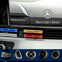 หลอดไฟชนิดคงทนยาวนานเอาท์เล็ตแอร์รถยนต์น้ำมันหอมระเหยกลิ่นหอมสำหรับ Mercedes Benz Glk Gla Glc E-Class C E450 CLA200 380SEC ML350 CLA250