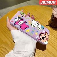 เคส JIUMOO สำหรับ Huawei Mate 10 Pro เคสลายการ์ตูน Crayon Shin-Chan เคสโทรศัพท์ดีไซน์ใหม่บางสุดสร้างสรรค์ป้องกันขอบสี่เหลี่ยมกรอบปลอกซิลิโคนนิ่มเคสกันกระแทก