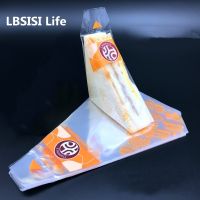 LBSISI Life 100pcs 4x19cm New Baking Packing Bags Bread Toast Sandwiches Bag Baking Food Plastic Wrap Bread Packing