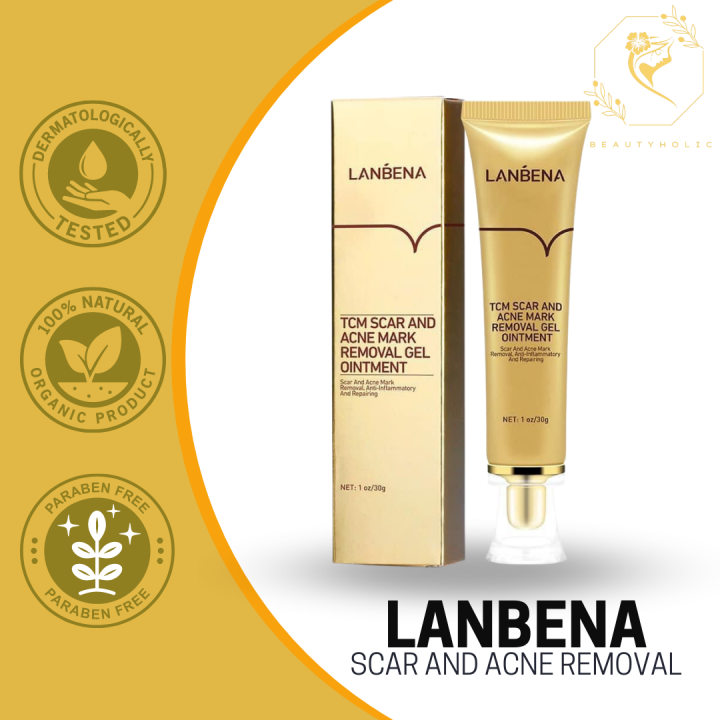 Lanbena Tcm Scar Removal Gel Acne Pimples Stretch Marks Remover Skin ...