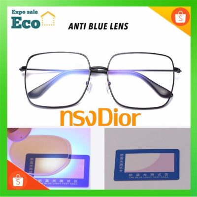 【พร้อมสต็อก】แว่นตาป้องกันแสงสีฟ้า สไตล์เกาหลี สำหรับผู้หญิง / ผู้ชาย Dro3 Sาคาต่อชิ้น