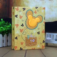 【hot】 Photo Album Birthday Cartoon  Children Insert Pockets 5 Inche 200 photos 7 inch 100photos Interleaf