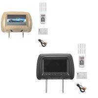 7Inch Touch Screen Car Headrest Monitor MP5 Player Pillow Rear Seat Entertainment Multi-Media for AV USB SD MP4 MP5 FM