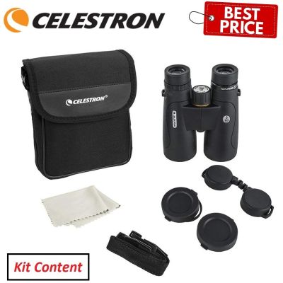 Celestron Nature DX 10X50/12X50เกรดพรีเมี่ยม Bak-4กล้องส่องทางดาราศาสตร์เคลือบเต็มที่ IP7กันน้ำและกันหมอก