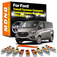 MDNG สำหรับ Ford Transit Tourneo Connect Custom Courier Bus 1991-2021หลอดไฟ LED ภายในโดมชุดไฟแผนที่รถ Led Bulb