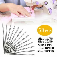 Moon 50Pcs Sewing Machine Needles Tool 75/11  80/12  90/14  100/16  110/18 Craft