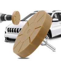 {7ho car tools} 3.5นิ้วรูปลอกยางลบแผ่นล้อยางดิสก์นิวเมติกสติกเกอร์รถซ่อมรถยนต์สีเครื่องมือนิวเมติก Degumming แผ่น Remover เครื่องมือ