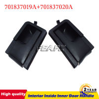 Black Interior Inside Inner Door Handle Front Left + Right For VW Volkswagen Transporter Caravelle T4 EuroVan 0A