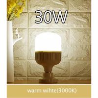 รุ่นขายดี? HS หลอดไฟ LED BULB LIGHT ทรงกระบอก 30W แบบประหยัดไฟ