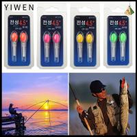 YIWEN 2pcs/lot เสถียร อิเล็กทรอนิกส์ ไฟ LED สี แท่งไฟพร้อมแบตเตอรี่ CR425 ตัวบ่งชี้ อุปกรณ์ลอย ลอยตกปลา