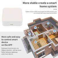 Smart Home Bridge Wifi Zigbee ทำงานร่วมกับ Alexa Home Tuya Zigbee 3.0 Mesh Hub Smart Home เกตเวย์หลายโหมด