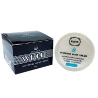 White Essence Cream NIGHT CREAM ไวท์ เอสเซนส์ ครีมกลางคืน ไนท์ ครีม ตลับแยก ขนาด10 g. (จำนวน 1 กล่อง) [[ของแท้100%]]