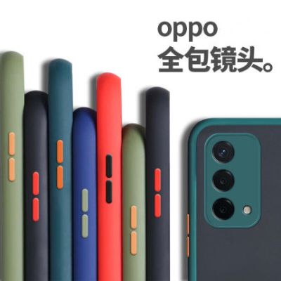 Case OPPO A54 5G / OPPO A74 5G เคสกันกระแทก ขอบนิ่มหลังแข็ง เคสกันรอยกล้อง ปุ่มสีผิวด้าน ส่งจากไทย เคสโทรศัพท์