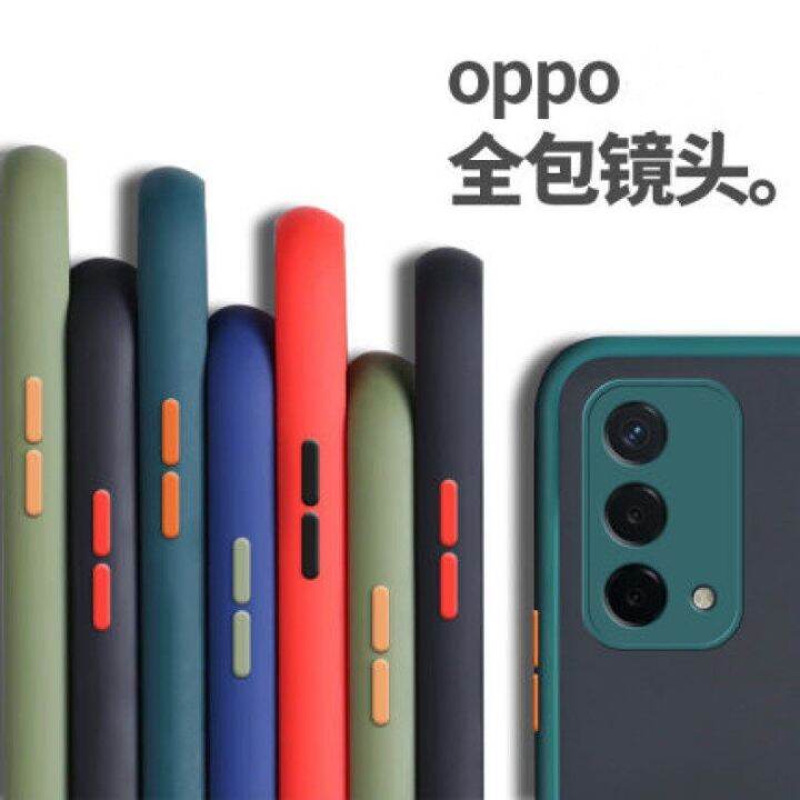 เคสกันกระแทก-case-oppo-a54-5g-oppo-a74-5g-ขอบนิ่มหลังแข็ง-เคสกันรอยกล้อง-ปุ่มสีผิวด้าน-ส่งจากไทย-เคสโทรศัพท์