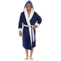 2021Mens bathrobe Kimono Terry robe dressing gown Custom Bathrobes Shower Winter Lounge Wear Towel Hooded Male Home Wear Nightgown