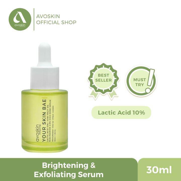 AVOSKIN Serum Your Skin Bae Lactic Acid Anniversary Edition (30ml) Glow