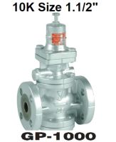 YOSHITAKE Model : GP-1000 Pressure reducing valve 0.5-9Bar Flange 10K Size 1.1/2" วาล์วลดแรงดัน หน้าแปลน 10K 1.1/2"