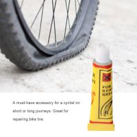 ❄✒ 10 Pieces Patch Glue Resin Bicycle Tire Glues Rubber Cements Puncture Cement