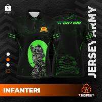 ใหม่ Baju พิมพ์เต็ม INFANTERI-8 2023