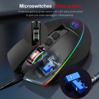 ZZOOI REDRAGON Emperor M909 RGB USB Wired Gaming Mouse 12400 DPI 8 buttons mice Programmable ergonomic For Computer PC Gamer Laptop