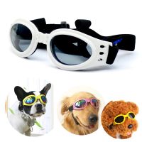 【jw】✤№  Adjustable Padded Dog Sunglasses Goggles Collapsible Accessories for Medium Dogs Motorcycle Glasses suministros para perros