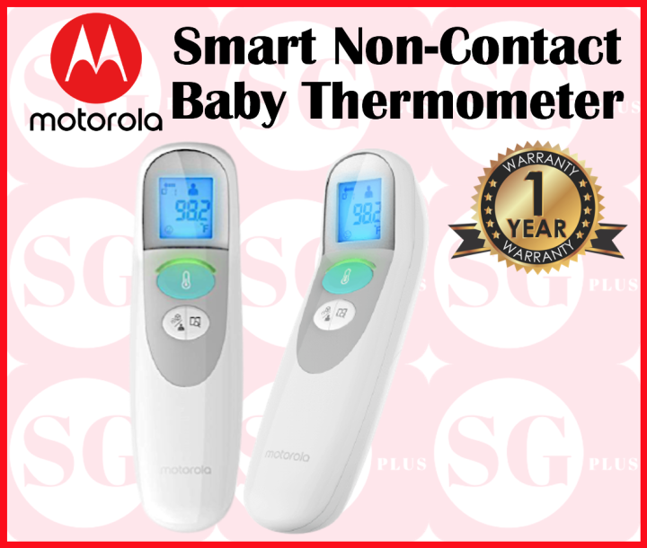 Motorola (MBP75SN) CARE+ 3-in-1 Smart Non-Contact Baby Thermometer