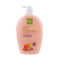 Baby Bright Salmon White Shower cream 750 ml. ครีมอาบน้ำ แซลมอน 1 ขวด