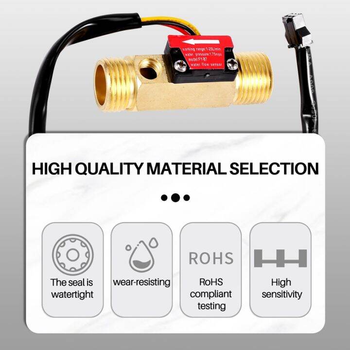 digital-lcd-display-water-flow-sensor-meter-flowmeter-rotameter-temperature-time-record-with-g1-2-flow-sensor