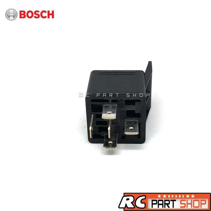 รีเลย์-bosch-แท้-2-หน้า-87a-12v-20-30a-5-ขา-พร้อมปลั๊กเสียบอย่างดี