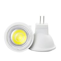 [HOT QQZIWWUJJWG 104] MR11 GU4 LED COB หลอดไฟ AC/DC12V Dimmable 7W 3000K 4000K 6000K Bi Pin หลอดไฟ30W หลอดไฟฮาโลเจนเทียบเท่า