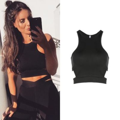 ‘；’ Hot Women Party Bandeau Seamless Rback Bra  Padded Stretch Workout Top Tanks Tees Camis Crop Tops Vest Clubwear