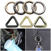 【CW】 Alloy Hooks Triangle/Round Push Clasp Clip O-Ring Buckle Purses Handbags