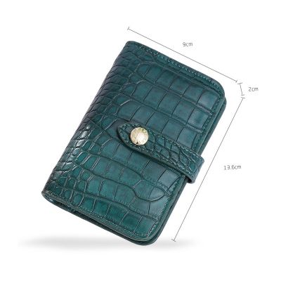 Womens Wallet New Luxury Clutch For Girl crocodile print Purse Card Holder Fashion Woman Small Zipper Hasp Wallet With Coin bag