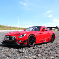 1:24 Mercedes Benz GT Alloy Car Model Case ขนาดกลางขนาดใหญ่จำลองเสียงและแสงข้อเสนอแนะรถ 4 ประตู LRNN