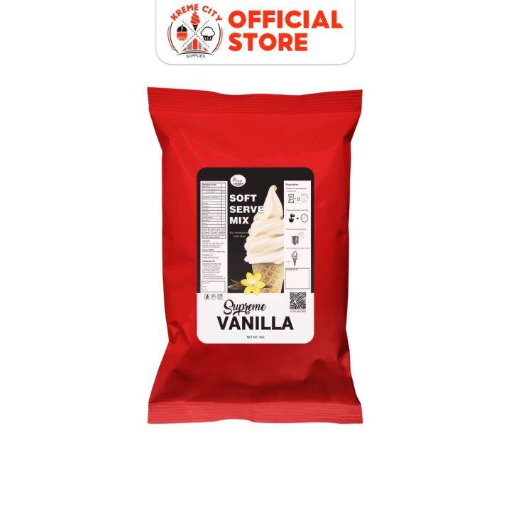 Top Creamery Supreme Vanilla Soft Serve Ice Cream Powder 1kg Lazada PH