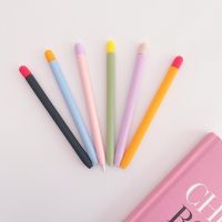 Candy Color Soft Case For Apple iPad Pencil 2 Gen Silicone Cover For Apple Pencil 2 Cap Nib Touch Pen Stylus Protector Cover Stylus Pens
