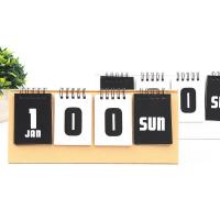 Office Desktop Agenda Perpetual Calendar Decoration Reminder Board Calendar