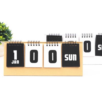 Desktop Office Perpetual Calendar Agenda Decoration Reminder Board Countdown