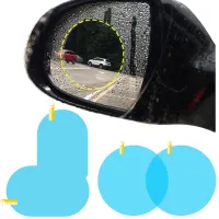 [BHKASDI] Car Anti Fog Nano Coating Rainproof Rear View Mirror Window Protective Film