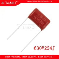 10PCS 630V224J 0.22UF Pitch 15mm 224 630V 220nf CBB Polypropylene film capacitor