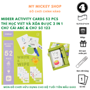 HCMBộ thẻ học viết và xóa được - Mideer Write and Wipe Card mẫu mới 2