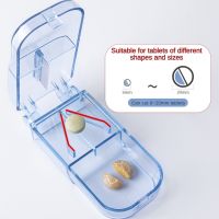 1pcs Portable Pill Cutter Splitter Divide Medicine Storage Tablet Splitters Cut Slicer Home Pill Cases Dispenser Pill Box Medicine  First Aid Storage