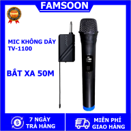 Mic Không Dây TV-1100 Màn Hình LCD, míc karaoke cao cấp FAMSOON thumbnail